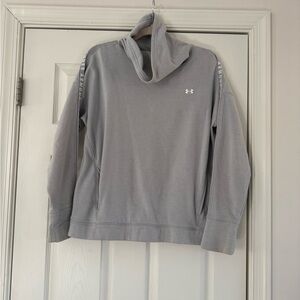 Under Armor Gray Cowl Neck Sweatshirt